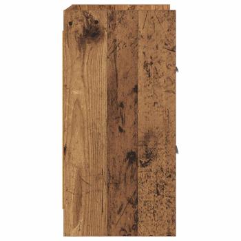 Nachttische 2 stk. Altholz 40 x 30 x 60 cm Holzwerkstoff
