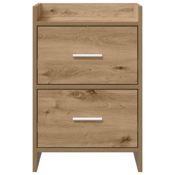 Nachttische 2 stk. Artisan-Eiche 40 x 30 x 60 cm Holzwerkstoff