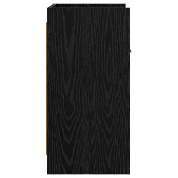 Nachttische 2 stk. Schwarze Eiche 40 x 30 x 60 cm Holzwerkstoff