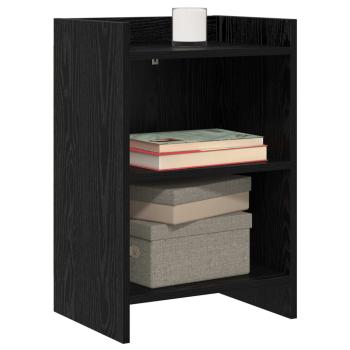 Nachttische 2 stk. Schwarze Eiche 40 x 30 x 60 cm Holzwerkstoff