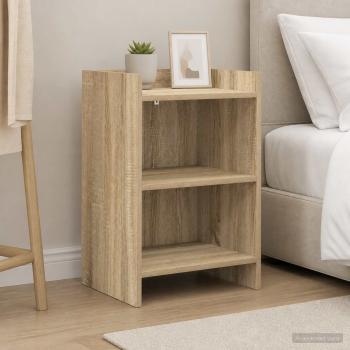 Nachttische Sonoma-Eiche 40 x 30 x 60 cm Holzwerkstoff
