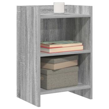 Nachttische 2 stk. Grau Sonoma 40 x 30 x 60 cm Holzwerkstoff