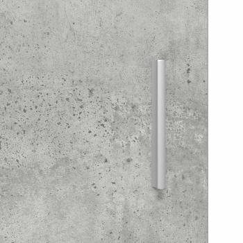 Nachttische 2 stk. Betongrau 40 x 30 x 60 cm Holzwerkstoff