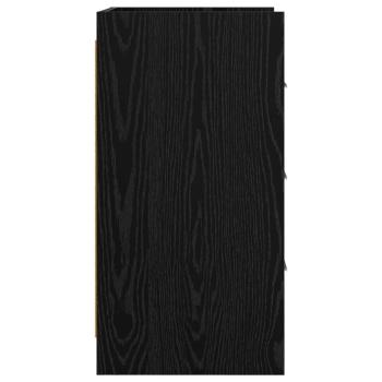 Nachttische Schwarze Eiche 40 x 36 x 70 cm Holzwerkstoff
