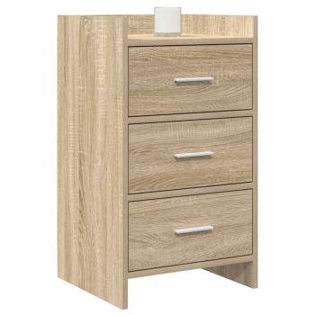 Nachttische Sonoma-Eiche 40 x 36 x 70 cm Holzwerkstoff