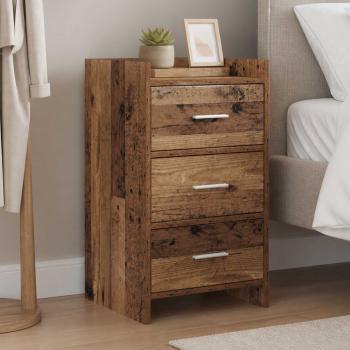 Nachttische Altholz 40 x 36 x 70 cm Holzwerkstoff