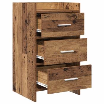 Nachttische Altholz 40 x 36 x 70 cm Holzwerkstoff