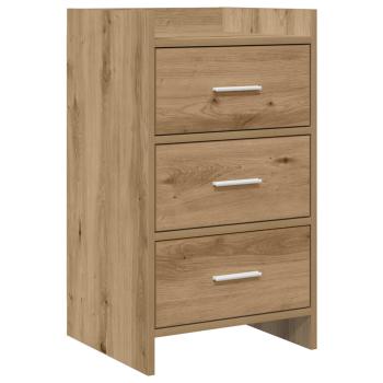 ARDEBO.de - Nachttische Artisan-Eiche 40 x 36 x 70 cm Holzwerkstoff
