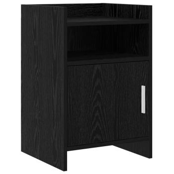 Nachttische Schwarze Eiche 40 x 36 x 60 cm Holzwerkstoff