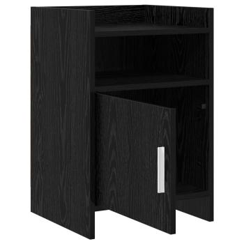 Nachttische 2 stk. Schwarze Eiche 40 x 36 x 60 cm Holzwerkstoff