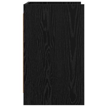 Nachttische 2 stk. Schwarze Eiche 40 x 36 x 60 cm Holzwerkstoff
