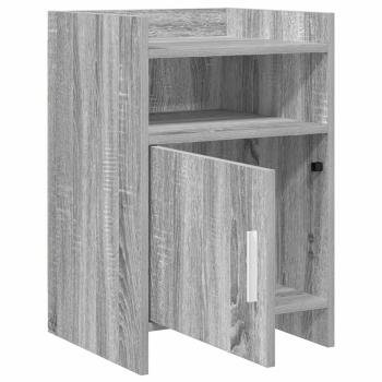 Nachttische 2 stk. Grau Sonoma 40 x 36 x 60 cm Holzwerkstoff