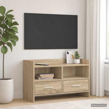 ARDEBO.de - TV-Schränk 71,5 x 33 x 47 cm Sonoma-Eiche Holzwerkstoff