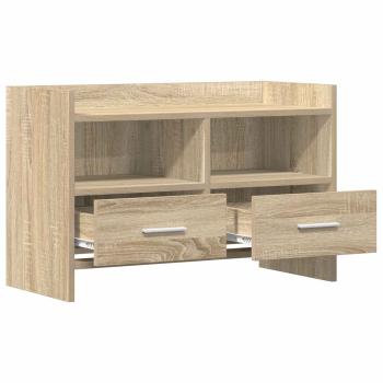 TV-Schränk 71,5 x 33 x 47 cm Sonoma-Eiche Holzwerkstoff