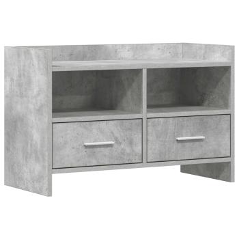 TV-Schränk 71,5 x 33 x 47 cm Betongrau Holzwerkstoff