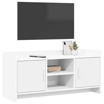 TV-Schränk 102 x 33 x 47 cm Weiß Holzwerkstoff