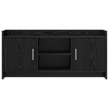 TV-Schränk 102 x 33 x 47 cm Schwarze Eiche Holzwerkstoff