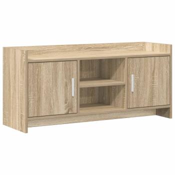 TV-Schränk 102 x 33 x 47 cm Sonoma-Eiche Holzwerkstoff