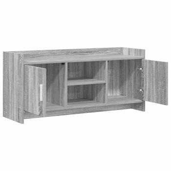 TV-Schränk 102 x 33 x 47 cm Grau Sonoma Holzwerkstoff