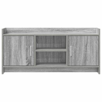 TV-Schränk 102 x 33 x 47 cm Grau Sonoma Holzwerkstoff