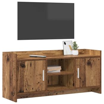 TV-Schränk 102 x 33 x 47 cm Altholz Holzwerkstoff