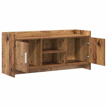 TV-Schränk 102 x 33 x 47 cm Altholz Holzwerkstoff