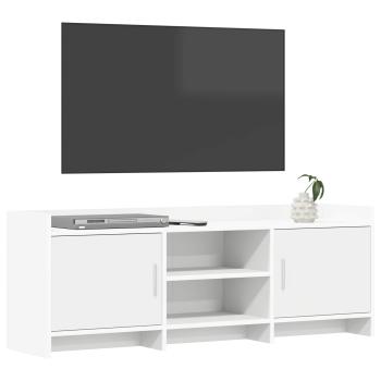 TV-Schränk 130 x 33 x 47 cm Weiß Holzwerkstoff