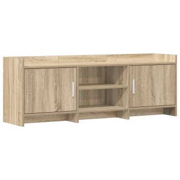 TV-Schränk 130 x 33 x 47 cm Sonoma-Eiche Holzwerkstoff