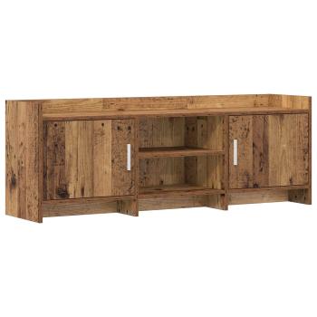 TV-Schränk 130 x 33 x 47 cm Altholz Holzwerkstoff