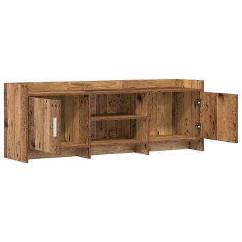 TV-Schränk 130 x 33 x 47 cm Altholz Holzwerkstoff
