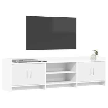 TV-Schränk 168 x 33 x 47 cm Weiß Holzwerkstoff