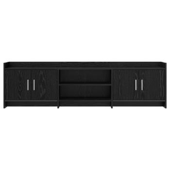 TV-Schränk 168 x 33 x 47 cm Schwarze Eiche Holzwerkstoff