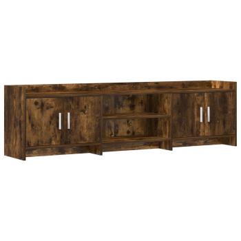 TV-Schränk 168 x 33 x 47 cm Geräucherte Eiche Holzwerkstoff