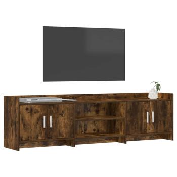 TV-Schränk 168 x 33 x 47 cm Geräucherte Eiche Holzwerkstoff