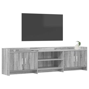 TV-Schränk 168 x 33 x 47 cm Grau Sonoma Holzwerkstoff