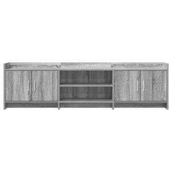 TV-Schränk 168 x 33 x 47 cm Grau Sonoma Holzwerkstoff