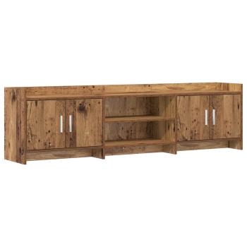 TV-Schränk 168 x 33 x 47 cm Altholz Holzwerkstoff