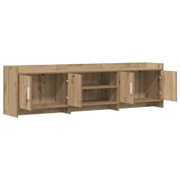 TV-Schränk 168 x 33 x 47 cm Artisan-Eiche Holzwerkstoff