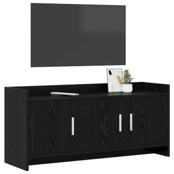 TV-Schränk 102 x 33 x 47 cm Schwarze Eiche Holzwerkstoff
