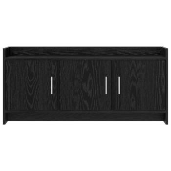 TV-Schränk 102 x 33 x 47 cm Schwarze Eiche Holzwerkstoff