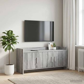 ARDEBO.de - TV-Schränk 102 x 33 x 47 cm Grau Sonoma Holzwerkstoff