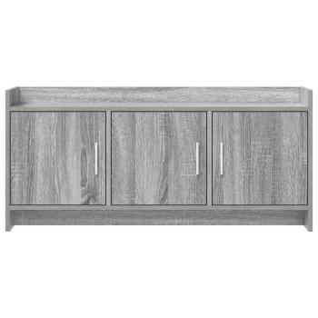 TV-Schränk 102 x 33 x 47 cm Grau Sonoma Holzwerkstoff