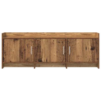 TV-Schränk 130 x 33 x 47 cm Altholz Holzwerkstoff