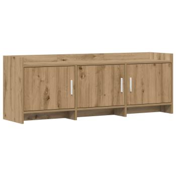 TV-Schränk 130 x 33 x 47 cm Artisan-Eiche Holzwerkstoff