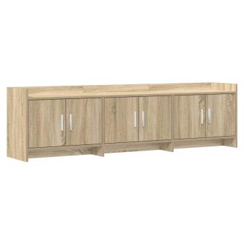 TV-Schränk 168 x 33 x 47 cm Sonoma-Eiche Holzwerkstoff