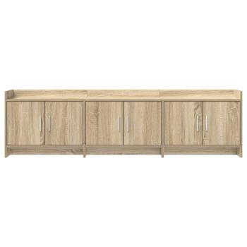 TV-Schränk 168 x 33 x 47 cm Sonoma-Eiche Holzwerkstoff