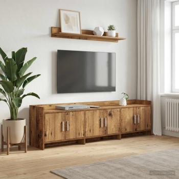 ARDEBO.de - TV-Schränk 168 x 33 x 47 cm Altholz Holzwerkstoff