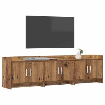 TV-Schränk 168 x 33 x 47 cm Altholz Holzwerkstoff