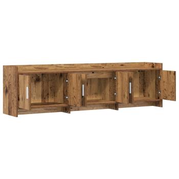 TV-Schränk 168 x 33 x 47 cm Altholz Holzwerkstoff