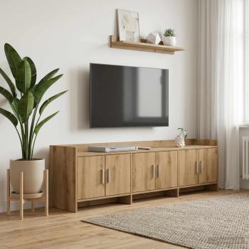 ARDEBO.de - TV-Schränk 168 x 33 x 47 cm Artisan-Eiche Holzwerkstoff